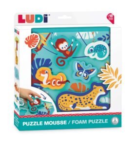 LUDI dėlionė pagal formas, Safari