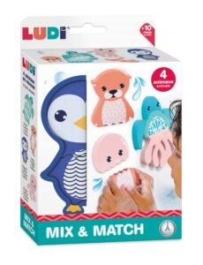 LUDI maudymosi žaislas, sudėk ir prilipink